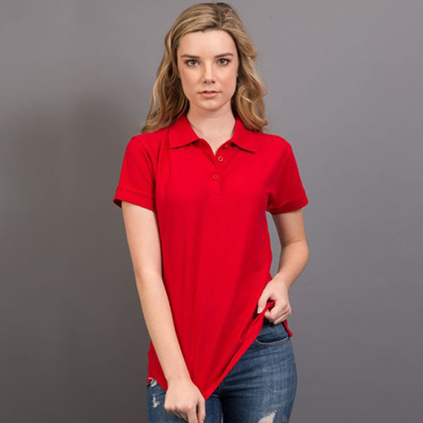 Ladies Raven Polo Red