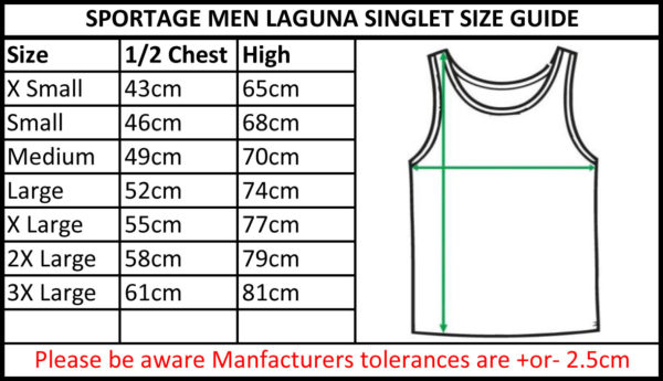 Sporrtage Laguna Men Singlet Men