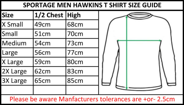 Sportage Hawkins Long Sleeve Men T Shirt