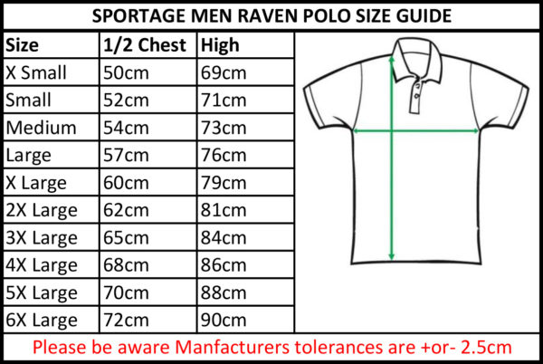 Sporetage Raven Men Polo